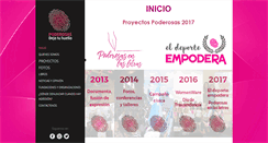 Desktop Screenshot of poderosas.org